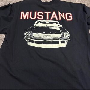 Black Mustang Graphic T-Shirt